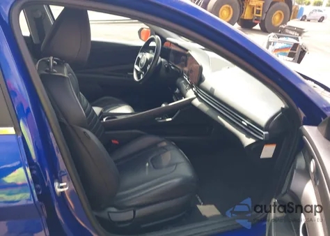 2024 Hyundai Elantra Hybrid Limited from USA, damaged, VIN KMHLN4DJ7RU097384